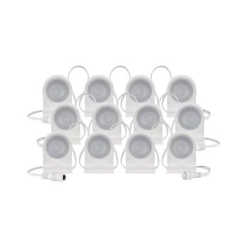 GoSmart LED reflektor - 255 cm-es lánc, 12 rész, 7 W, RGBIC+CCT, dimmelhető, WiFi, IP20, EMOS, ZIW15CR kép