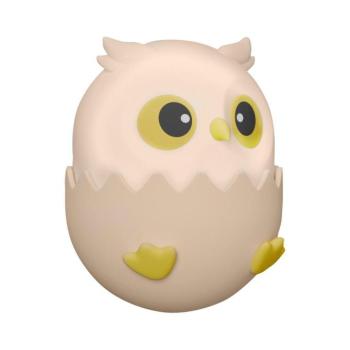 LED RGBW Dimmelhető gyermek érintős lámpa LED/1W/5V USB 1200 mAh bagoly rózsaszín 329028 kép