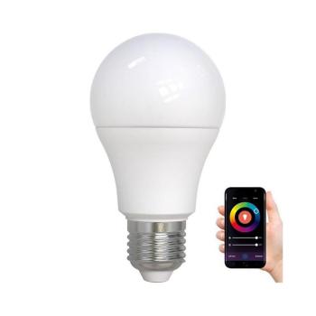 LED RGBW Dimmelhető izzó A60 E27/9W/230V 2700-6500K Wi-Fi Tuya ZLS532W kép