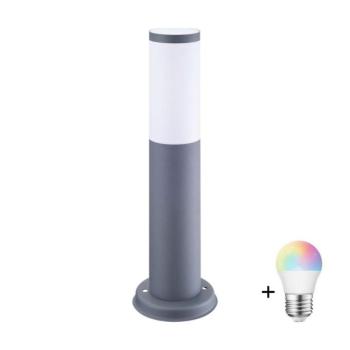 LED RGBW dimmelhető kültéri lámpa OSLO 1xE27/6,5W/230V IP44 antracit SA00026+AI0818 kép