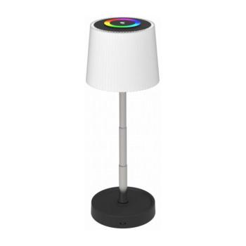 LED RGBW dimmelhető kültéri újratölthető asztali lámpa LED/2W/5V IP44 1200 mAh szürke PTL45RGB kép