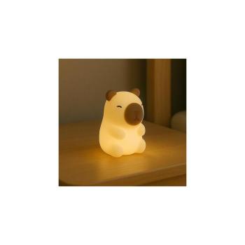 LED RGBW fényerőszabályozható újratölthető gyerek éjszakai lámpa KAPYBARA LED/0,45W/5V 800 mAh ML2302 kép