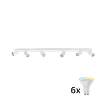 LED RGBW spotlámpa ANGIE 6xGU10/6,5W/230V fehér MX0124+AI2323 kép