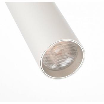 LED sín spotlámpa Slim 1 fázisú, fehér, alumínium, 5 W, 2700 K