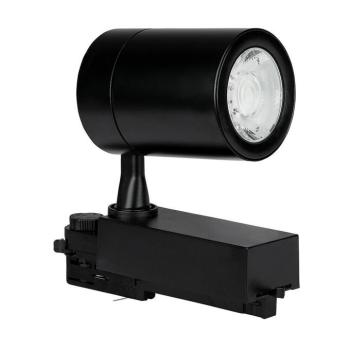 LED sínes COB spotlámpa, 35w, 3000K, meleg fehér, 3000lm, 10°, fekete, CRI>80, V-TAC, 211285 kép