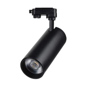 LED sínes COB spotlámpa, 40w, CCT, 3150lm, 35°, fekete, CRI>90, V-TAC, 8842 kép