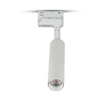 LED sínes PRO Slim spotlámpa, 15w, 5000K, hideg fehér, 1200lm, 24°, fehér, CRI>90, V-TAC, 358 kép