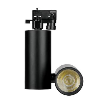 LED sínes spotlámpa, 30w, 6400K, hideg fehér, 2700lm, 24°, fekete, CRI>95, V-TAC, 1297 kép