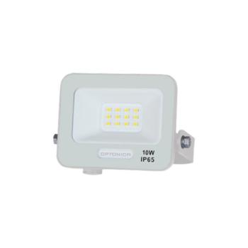 LED smd reflektor fehértel, IP65-ös kivitelben, 15 cm-es kábellel, 10W, 3000K, meleg fehér, 900 lm, Optonica, 15803 kép