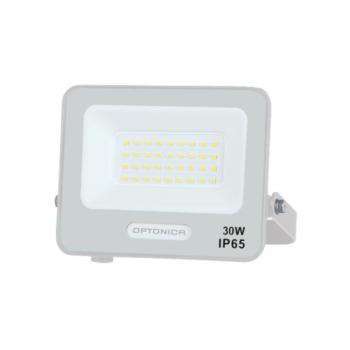 LED smd reflektor fehértel, IP65-ös kivitelben, 15 cm-es kábellel, 30W, 4000K, természetes fehér, 2700 lm, Optonica, 15808 kép