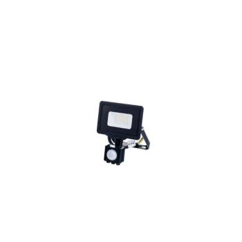 LED smd reflektor, fekete, city line, pir érzékelővel, 10W, 2700K, meleg fehér, 800 lm, IP65, Optonica, 5943 kép