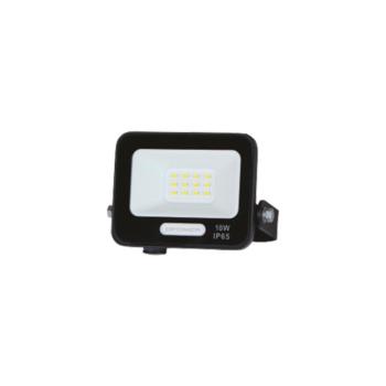 LED smd reflektor, fekete, IP65, 15 cm-es kábellel, 10W, 4000K, természetes fehér, 900 lm, Optonica, 15817 kép