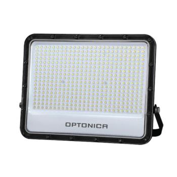 LED smd reflektor feketetel, IP65 - LUMILEDS chip, 300W, 4000K, természetes fehér, 42000 lm, Optonica, 15894 kép