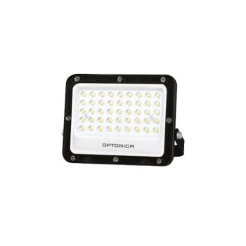 LED smd reflektor feketetel, IP65 - LUMILEDS chip, 30W, 3000K, meleg fehér, 3000 lm, Optonica, 15882 kép
