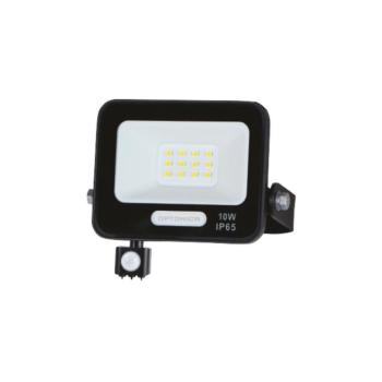 LED smd reflektor IP65 feketetel és érzékelővel, 10W, 3000K, meleg fehér, 900 lm, Optonica, 15850 kép