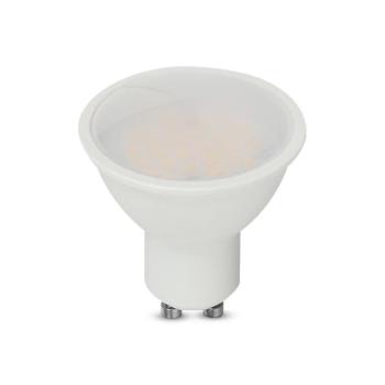LED spot égő, 10w, 4000K, természetes fehér, 1000lm, GU10, 100°, fehér/tejfehér búra, CRI>80, V-TAC, 218791 kép