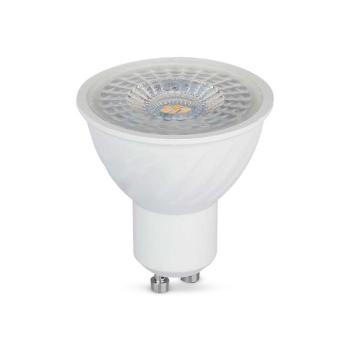 LED spot égő, 6w, 4000K, természetes fehér, 445lm, GU10, 110°, fehér, CRI>80, dimmelhető, V-TAC, 211991 kép