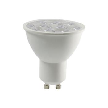 LED spot égő, 6w, 6400K, hideg fehér, 500lm, GU10, 10°, fehér, CRI>80, V-TAC, 20028 kép