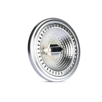 LED spot égő AR111, 12w, 6400K, hideg fehér, 1297lm, GU10, 40°, ezüst, CRI>90, dimmelhető, V-TAC, 217236 kép