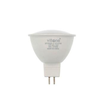 LED spot izzó SPOTLED-2 GU5.3 MR16 6W 508lm 4000K (természetes fehér) 12V DC 1513710 VITO kép