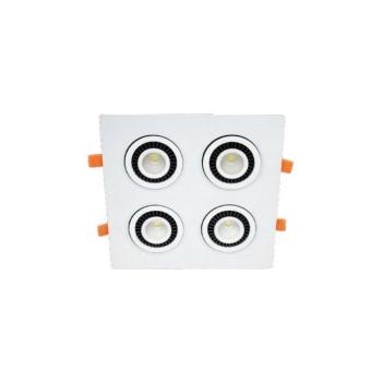 LED spot lámpa VT/PAN-4 4x5W COB 3000K 220V négyzet alakú 2101231 VITO kép