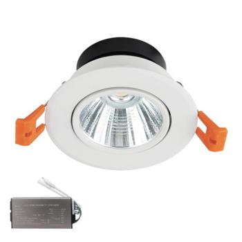 LED SPOT LIGHT 20W 230V 4000K WHITE IP44+EMERGENCY KIT kép