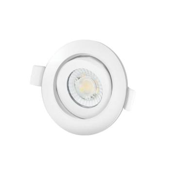 LED SPOT NIKO 7W 3xCCT (3000K/4200K/6500K) 658lm 38° Φ70mm-KIVÁGÁS FEHÉR KEREK 2103180 VITO kép