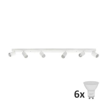 LED spotlámpa ANGIE 6xGU10/6W/230V fehér MX0124+6xBG0217 kép