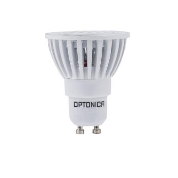 LED spotlámpa GU10 50° cob fehér, 6W, 6000K, hideg fehér, 480 lm, Optonica, 1960 kép