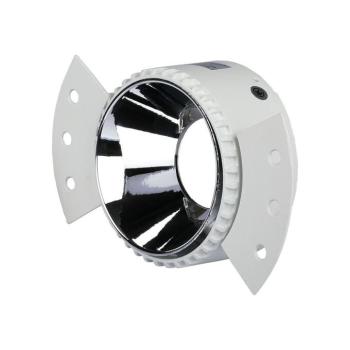 LED spotlámpa keret, GU10, fehér, króm, V-TAC, 8879 kép