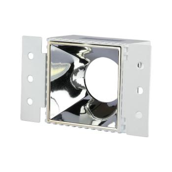 LED spotlámpa keret, GU10, fehér, króm, V-TAC, 8880 kép