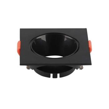 LED spotlámpa keret, GU10, fekete, V-TAC, 6652 kép
