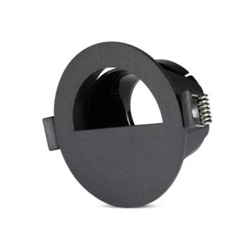 LED spotlámpa keret, GU10, fekete, V-TAC, 8608 kép