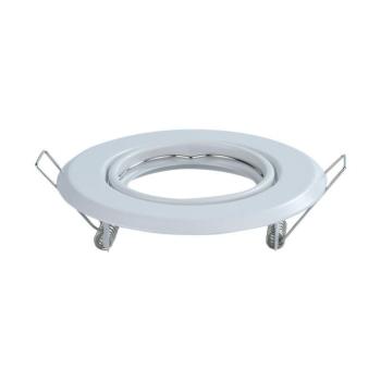 LED spotlámpa keret kerek, GU10, fehér, 2 db/csomag, V-TAC, 8938 kép