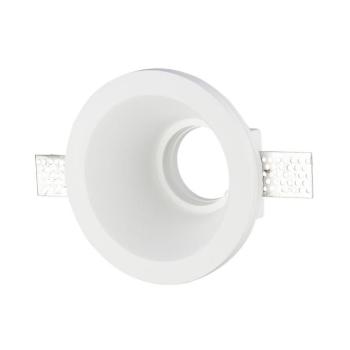 LED spotlámpa keret kerek, GU10, fehér, V-TAC, 3654 kép