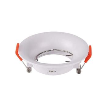 LED spotlámpa keret kerek, GU10, fehér, V-TAC, 6632 kép