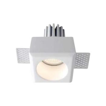 LED spotlámpa keret kerek, GU10, fehér, V-TAC, 6761 kép