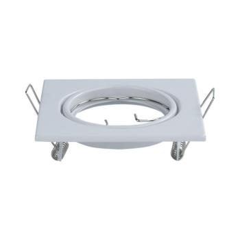 LED spotlámpa keret négyzet alakú, GU10, fehér, 2 db/csomag, V-TAC, 8941 kép