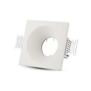 LED spotlámpa keret négyzet alakú, GU10, fehér, V-TAC, 3641 kép