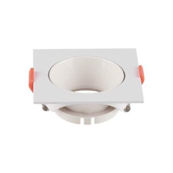 LED spotlámpa keret négyzet alakú, GU10, türkiz, V-TAC, 6650 kép