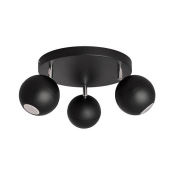 LED Spotlámpa MIDWAY 3xGU10/4,8W/230V fekete R-KD 1804/3 BK kép