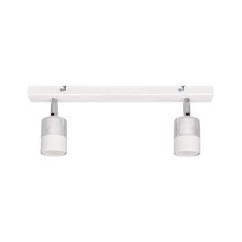LED Spotlámpa TUBSSON 2xGU10/4,8W/230V fehér/fényes króm R-L 1166/2 WT+CH kép
