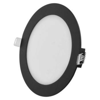 LED süllyesztett lámpatest NEXXO, kerek, fekete, 12W, CCT kép