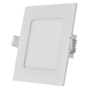 LED süllyesztett lámpatest NEXXO, négyzet, fehér, 7W, természetes fehér kép