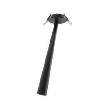 LED süllyeszthető spot lámpatest CONO-2 φ30*H250 5W COB 3000K fekete C55MM 2102490 VITO kép