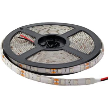 LED szalag 5050 vízálló professzionális kiadás, piros, dimmelhető, 1000 lm, IP54, Optonica, 4843 kép