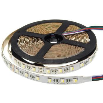 LED szalag 5054 nem vízálló 3 év garancia, 16W, RGB, dimmelhető, 1600 lm, Optonica, 4485 kép