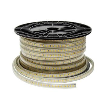 LED szalag 5730 220v, 4000K, természetes fehér, dimmelhető, 500 lm, IP65, Optonica, 4613 kép