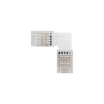 LED szalag L-alakú sarok toldó 10mm-es RGBW szalaghoz 20db/csomag átlátszó 5520380 VITO kép