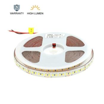LED szalag LEDStrip+ 24V 192x2835 4000K 17W/m 2890lm/m IP20 3m ragasztó 8mm 5m/tekercs Vághatóság 2,08cm 5540950 VITO kép